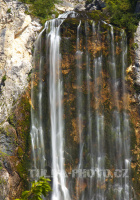 Vodopád Boka, Triglavský národní park, Slovinsko