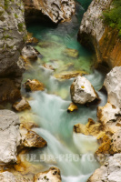 V údolí řeky Soči, Triglavský národní park, Slovinsko