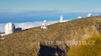 Astronomická observatoř poblíž Rocque de los Muchachos